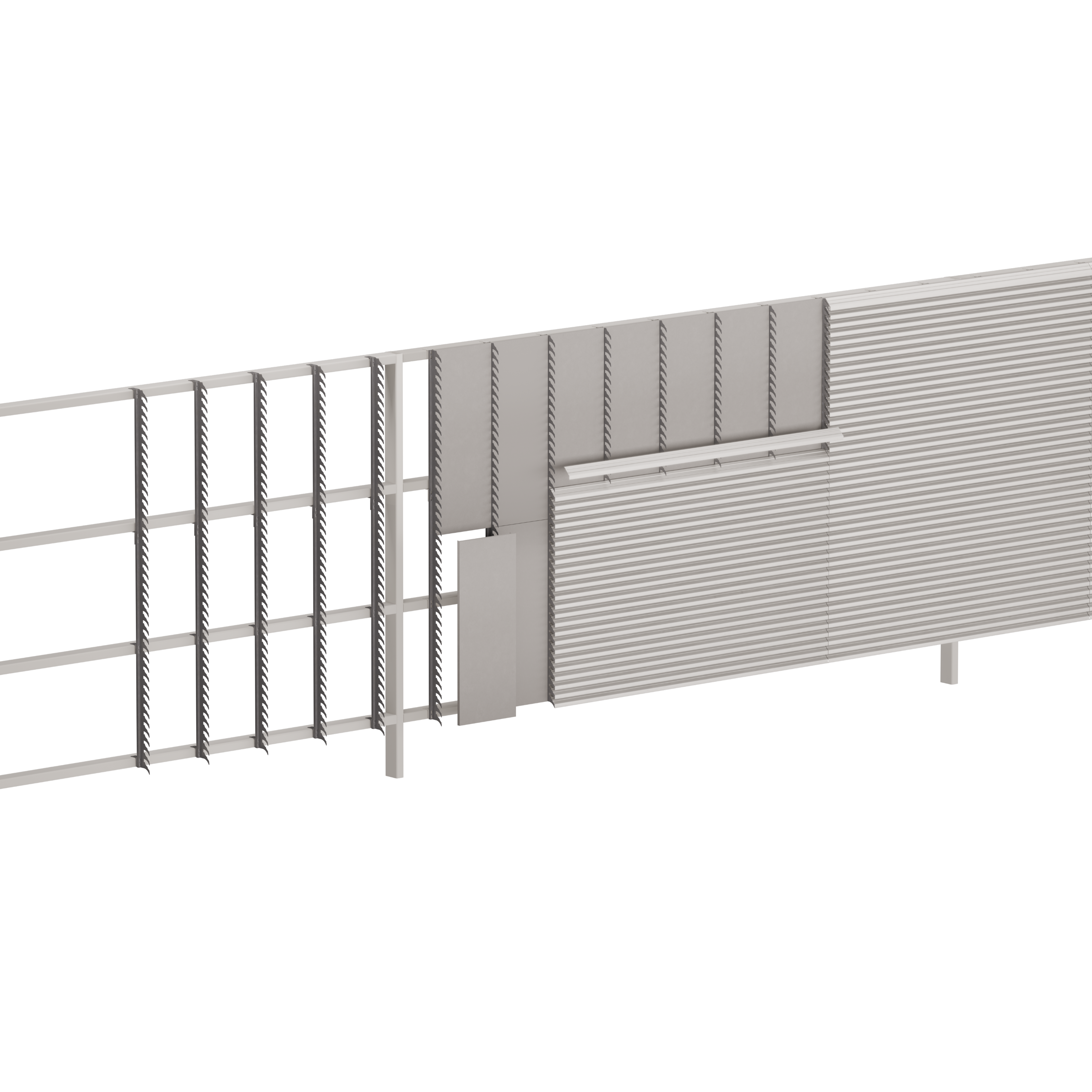Acoustic Barrier Screen Render