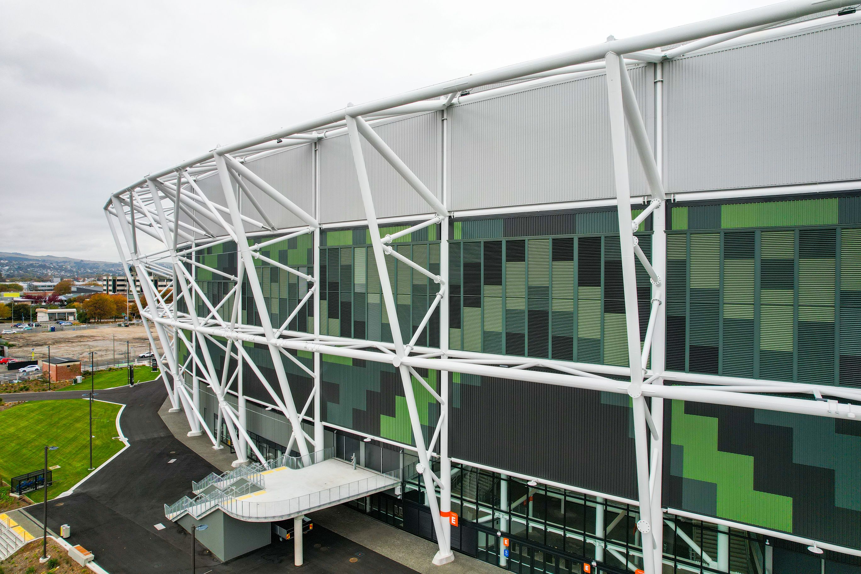 One NZ Stadium Louvre Installation