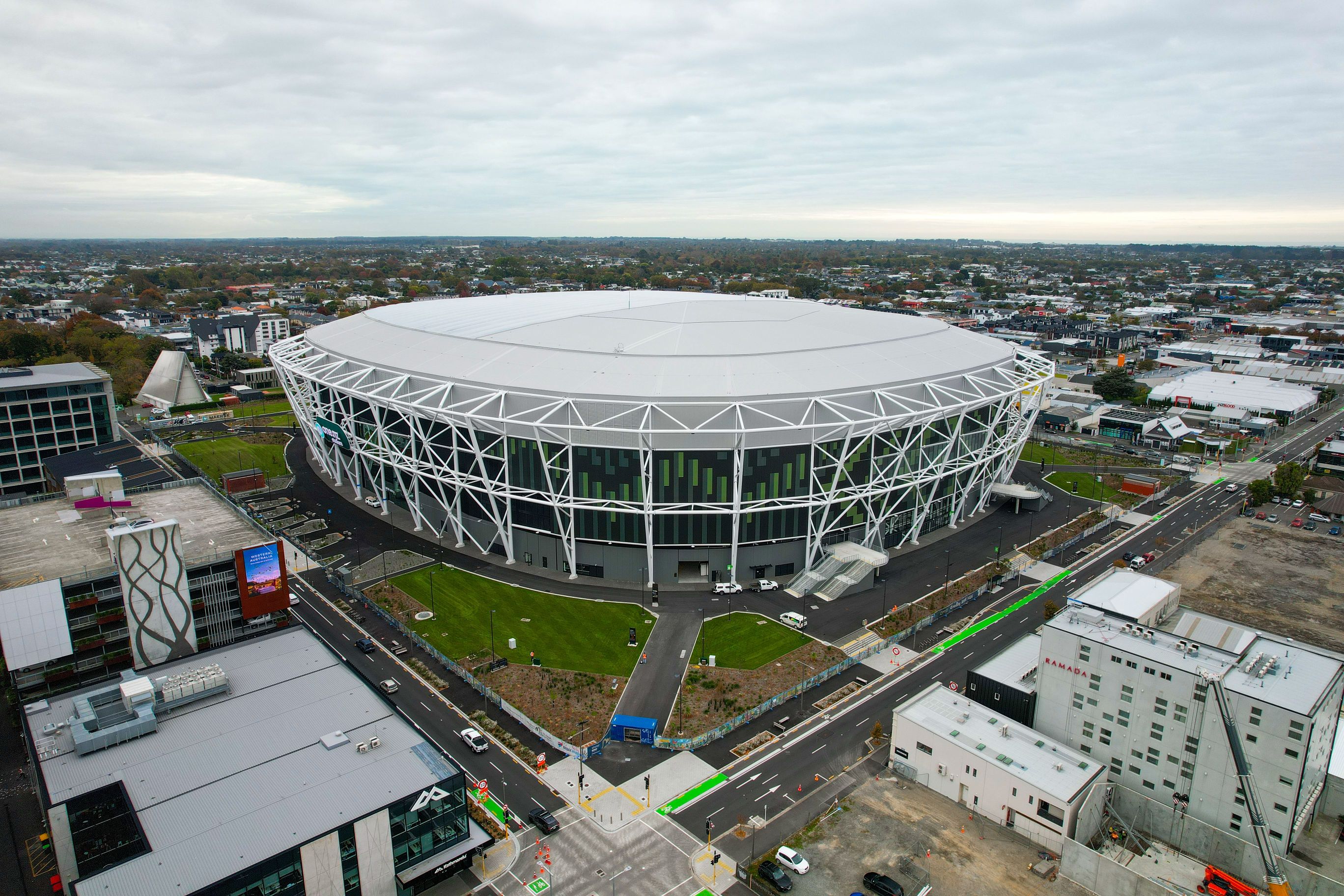 One NZ Stadium Aerial