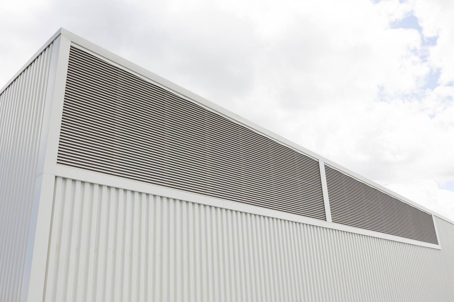 Ventilation Louvres Installed on Massey University Building