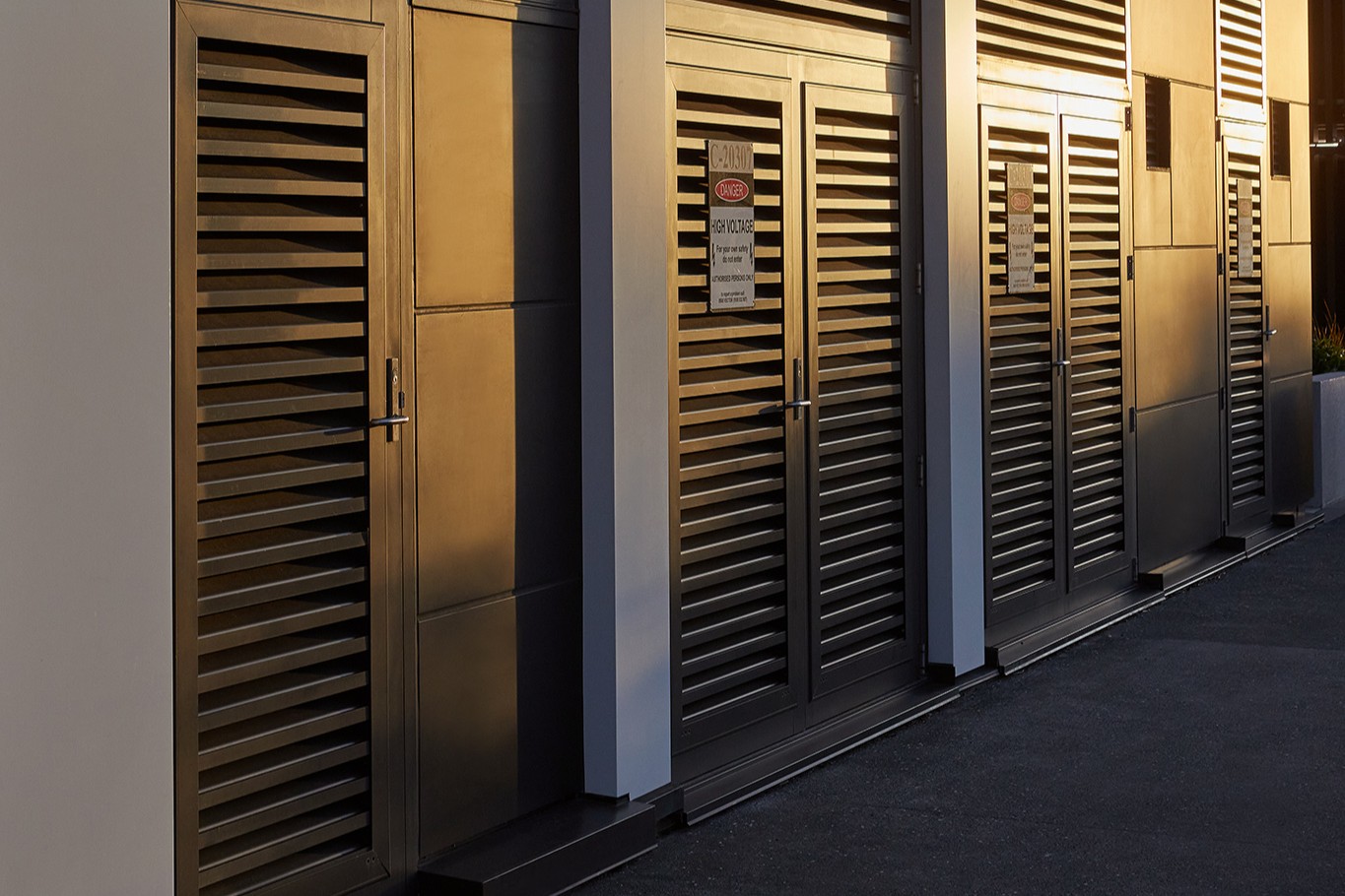  30 Madden Street Residential Louvre Door Installation