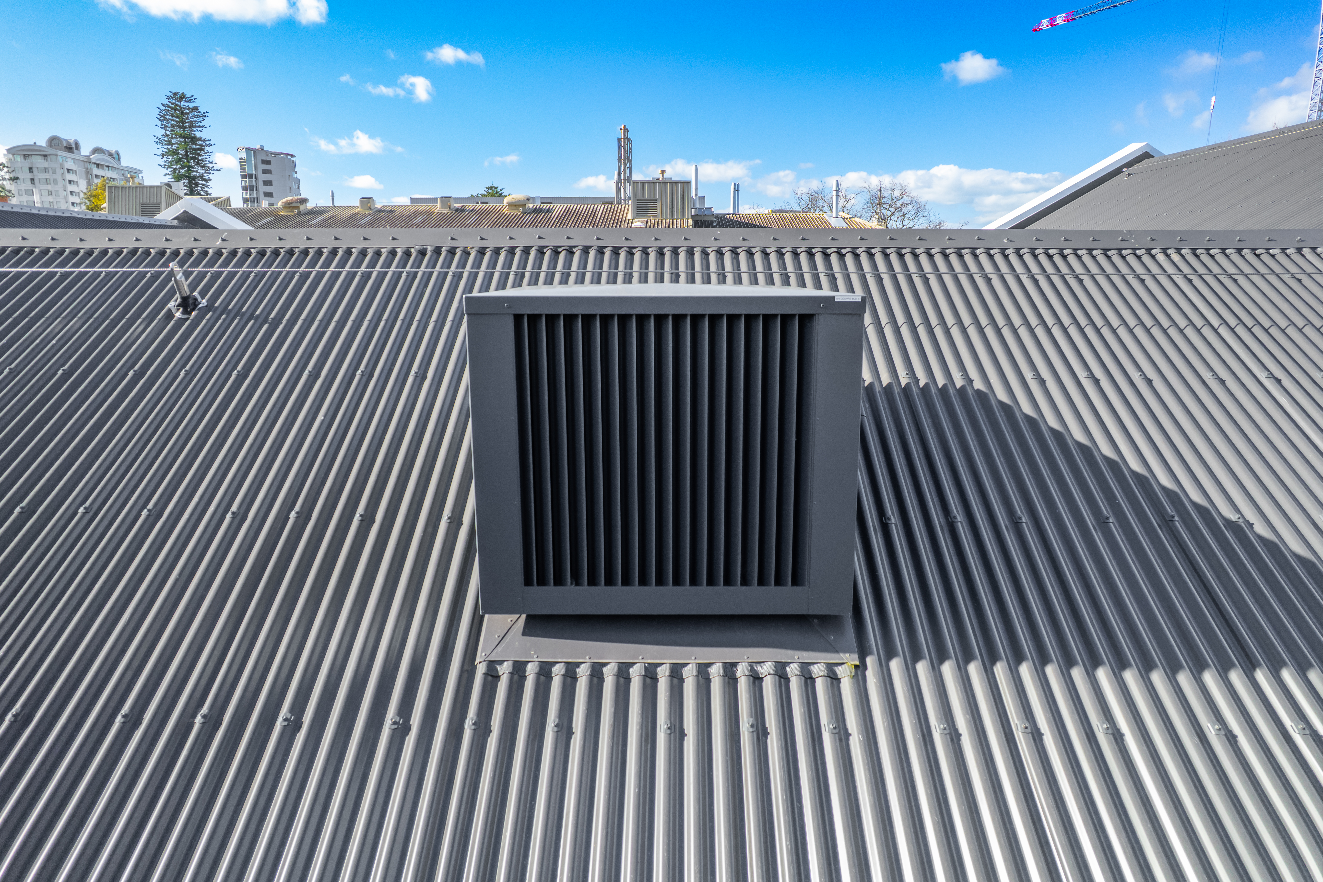 Old Choral Hall Penthouse Louvres Installation