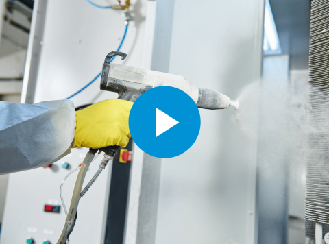 Aluminium Powder Coating Process