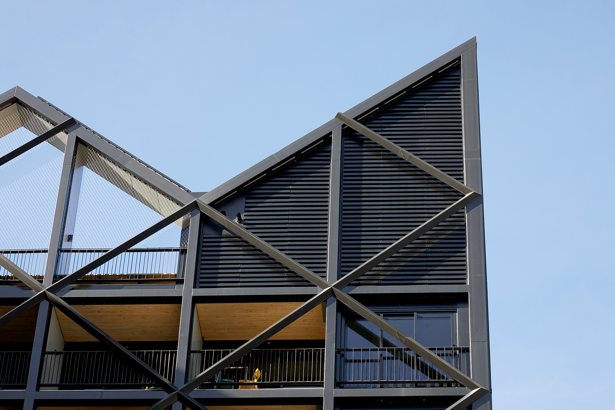 Acoustic Louvres Installed on Hobson Street, Auckland