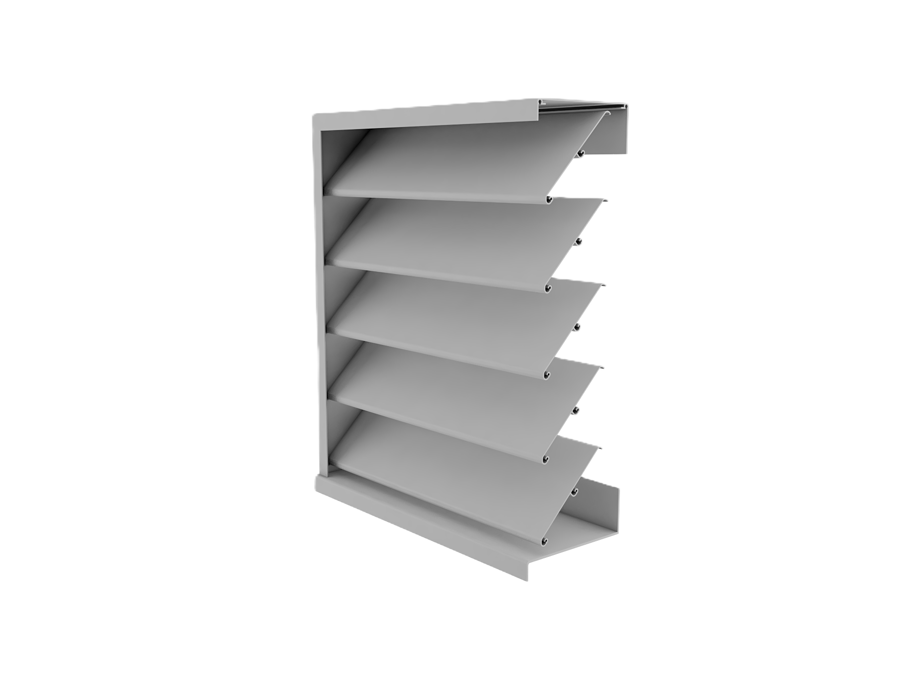 VL-100CM Cost-Effective Visual Screening Louvre