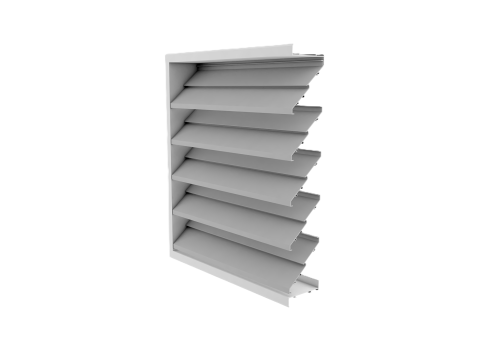 VL-100S Twin Weatherstop Louvre