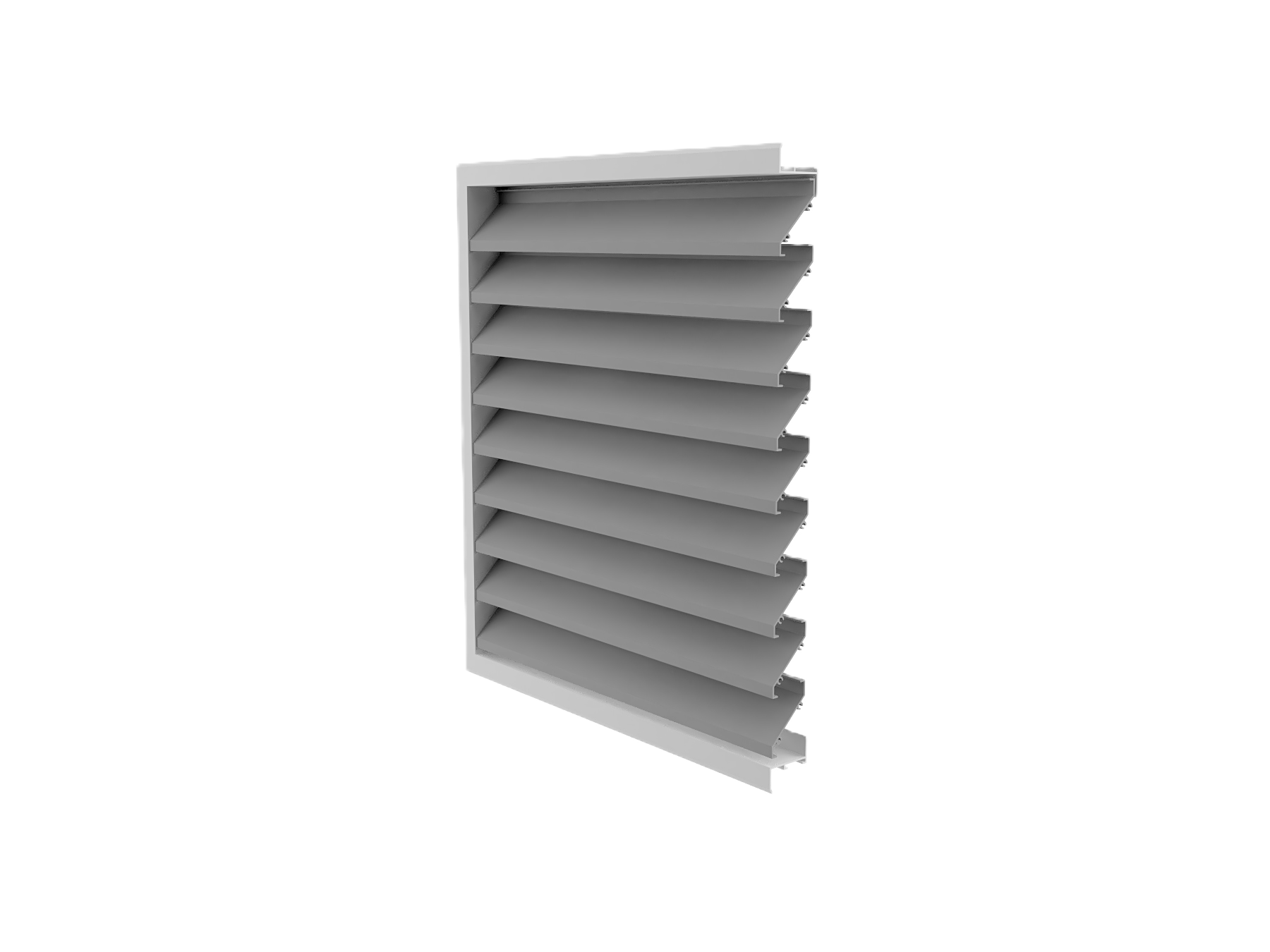 VL-55S Slimline Ventilation and Screening Louvre