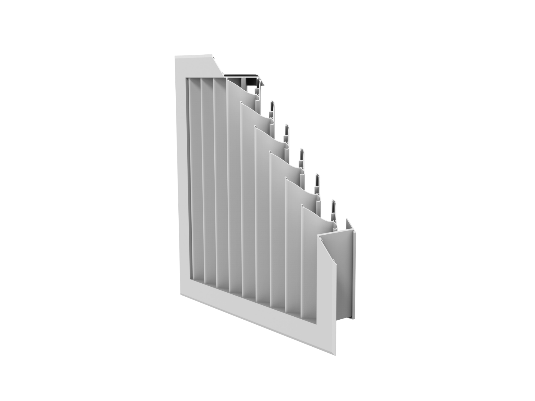VL VF2 Vertical Blade Louvre